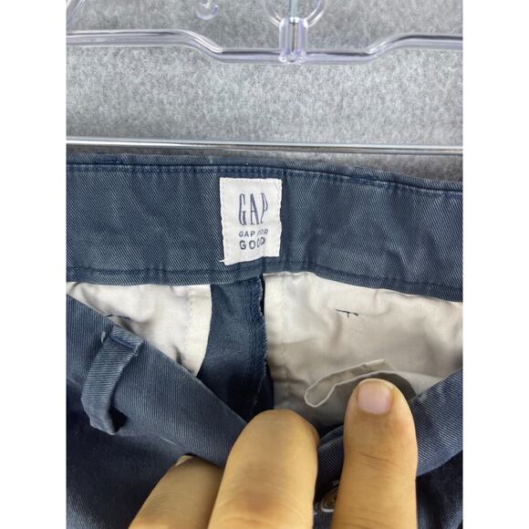 Gap Essential Khaki Skinny Pants Men's Size 30x32 Traveler Preppy Slacks - Picture 2 of 8